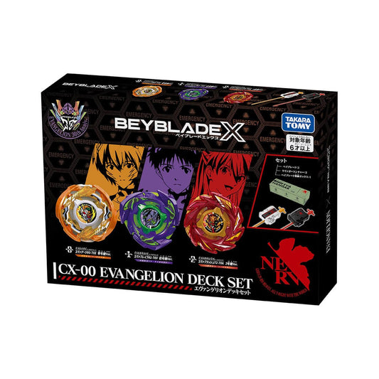 [PRE-ORDER] [LIMITED] Takara Tomy Beyblade X CX-00 Evangelion Deck Set