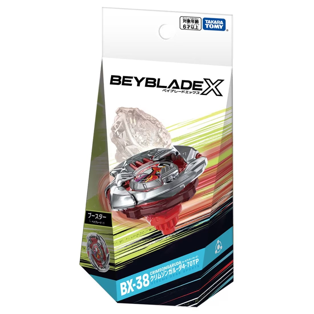 Takara Tomy Beyblade X BX-38 Booster Crimson Garuda 4-70TP