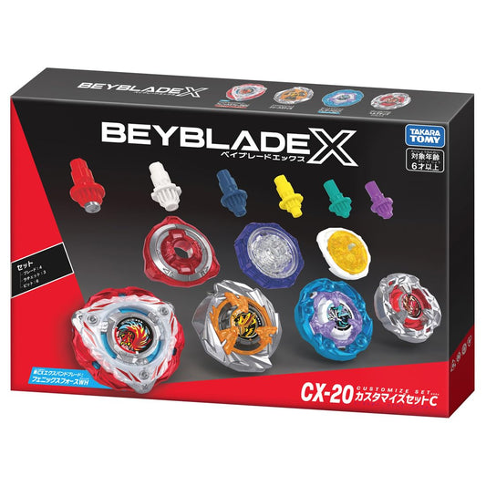 [PRE-ORDER] Takara Tomy Beyblade X CX-20 Phoenix Force Customize Set C