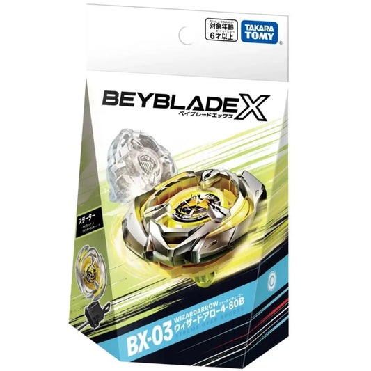Takara Tomy Beyblade X BX-03 Starter Wizard Arrow 4-80B