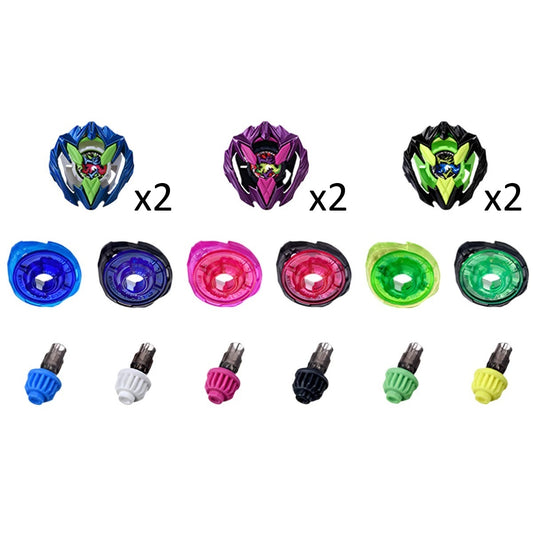 [LIMITED ULTRA RARE] Takara Tomy Beyblade X UX-00 Dran Buster 1-60A (Bey Park Color Choice) FULL SET 18 PCS