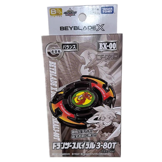 [LIMITED] Takara Tomy Beyblade X BX-00 Dranzer Spiral (Black Version) 3-80T