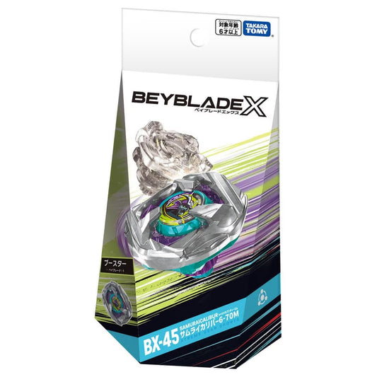 [PRE-ORDER] Takara Tomy Beyblade X BX-45 Booster Samurai Calibur 6-70M