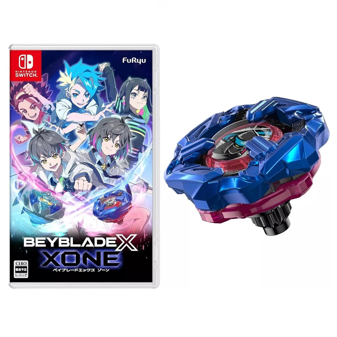 [LIMITED] Takara Tomy Beyblade X BX-00 Knife Shinobi (XONE Blue Version) 4-60LF