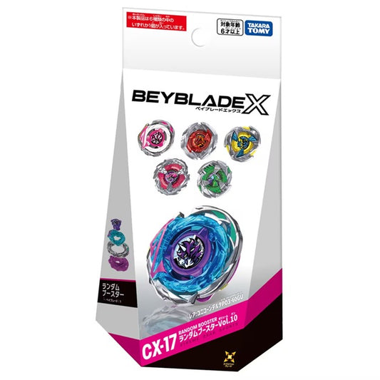 [PRE-ORDER] Takara Tomy Beyblade X CX-17 Random Booster Vol.10