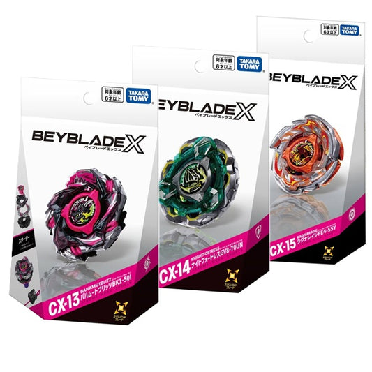 [PRE-ORDER] Takara Tomy Beyblade X CX-13 + CX-14 + CX-15 March 2026 Release Bundle