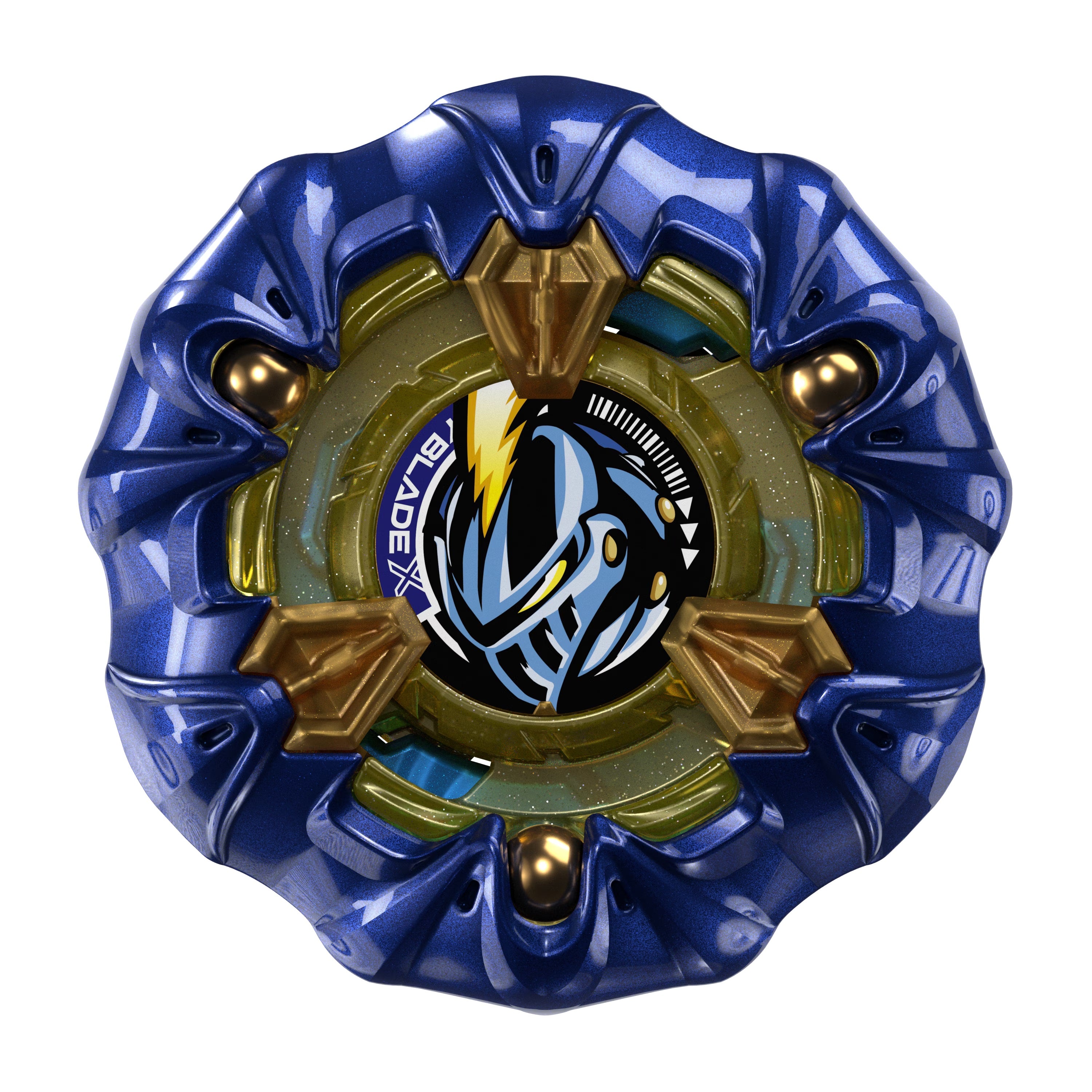 BEYBLADE X UX-00 ナイトメイル3-85BS LIMITED RARE] Takara Tomy Beyblade X UX-00 Knight Mail (Navy