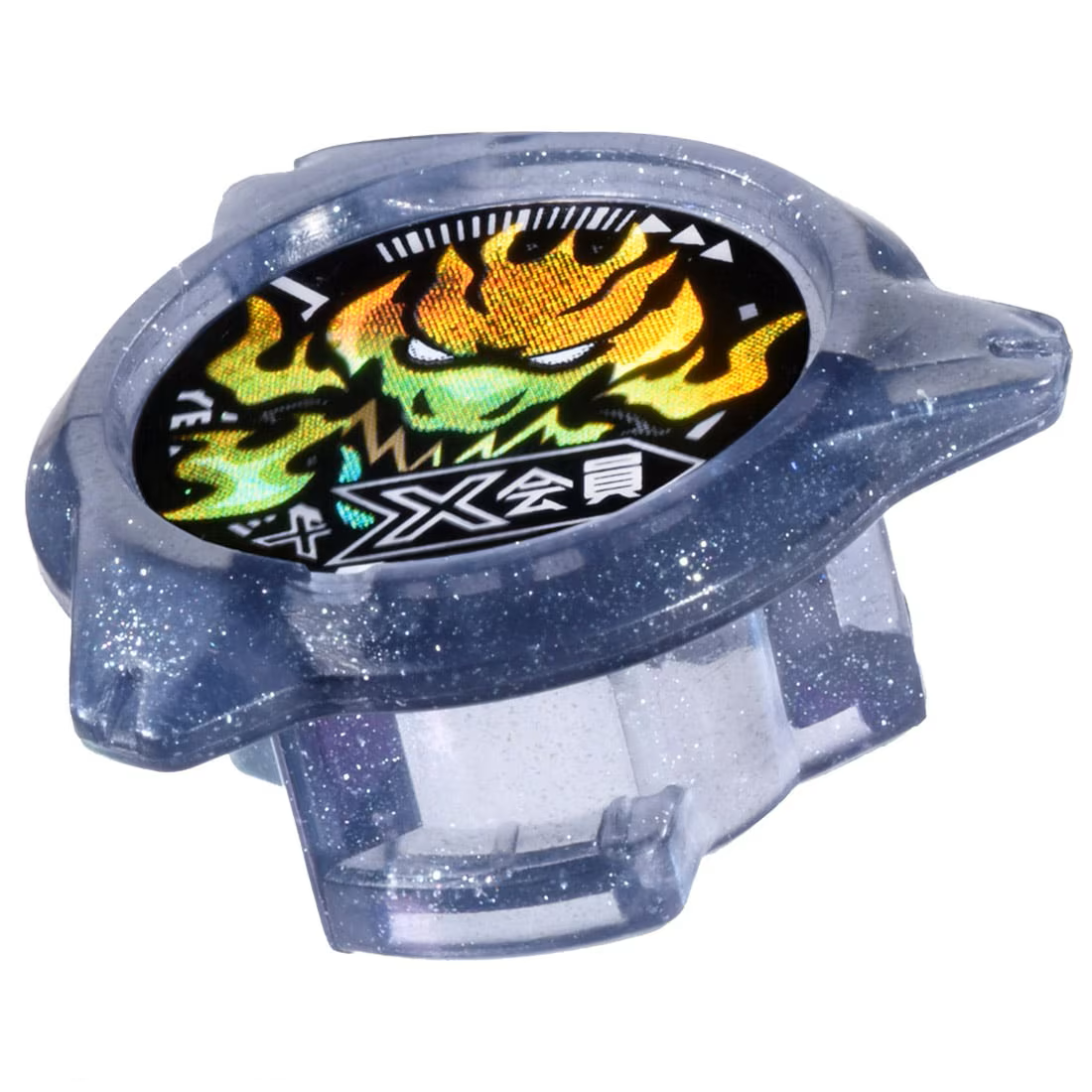 [LIMITED] Takara Tomy Beyblade X CX-00 Dran Lock Chip (Clear Black Version) incl. Battle Pass Sheet